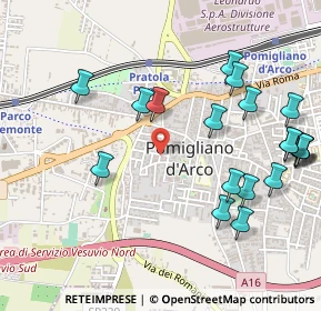 Mappa Via Caserta, 80038 Pomigliano d'Arco NA, Italia (0.649)