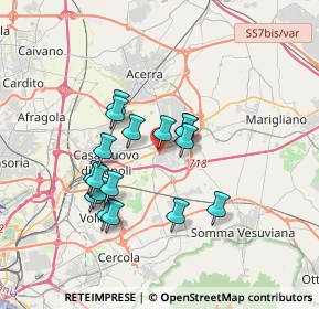 Mappa Via Caserta, 80038 Pomigliano d'Arco NA, Italia (3.23118)