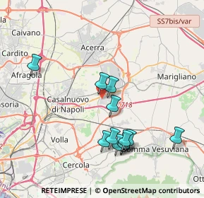 Mappa Via Caserta, 80038 Pomigliano d'Arco NA, Italia (4.0275)