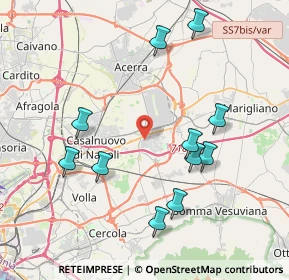 Mappa Via Caserta, 80038 Pomigliano d'Arco NA, Italia (4.38909)