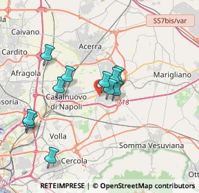 Mappa Via Caserta, 80038 Pomigliano d'Arco NA, Italia (3.44)