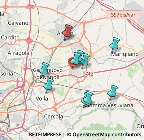 Mappa Via Caserta, 80038 Pomigliano d'Arco NA, Italia (3.32182)