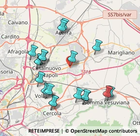 Mappa Via Caserta, 80038 Pomigliano d'Arco NA, Italia (4.331)