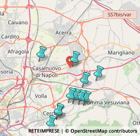 Mappa Via Caserta, 80038 Pomigliano d'Arco NA, Italia (4.43091)