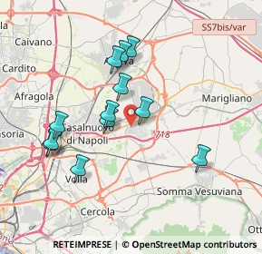 Mappa Via Caserta, 80038 Pomigliano d'Arco NA, Italia (3.6375)