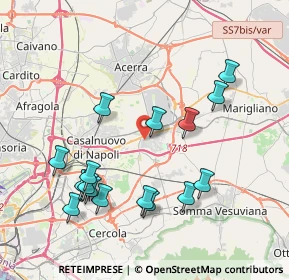 Mappa Via Caserta, 80038 Pomigliano d'Arco NA, Italia (4.42938)