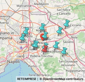 Mappa Via Caserta, 80038 Pomigliano d'Arco NA, Italia (5.96083)