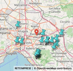 Mappa Via Caserta, 80038 Pomigliano d'Arco NA, Italia (8.7315)