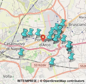 Mappa Via Caserta, 80038 Pomigliano d'Arco NA, Italia (1.794)