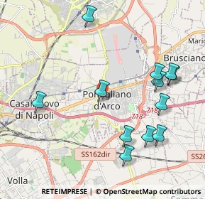 Mappa Via Caserta, 80038 Pomigliano d'Arco NA, Italia (2.39417)