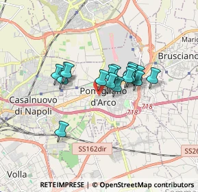 Mappa Via Caserta, 80038 Pomigliano d'Arco NA, Italia (1.28118)