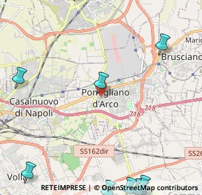 Mappa Via Caserta, 80038 Pomigliano d'Arco NA, Italia (3.87364)
