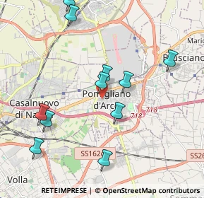Mappa Via Caserta, 80038 Pomigliano d'Arco NA, Italia (2.27364)