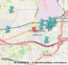 Mappa Via Caserta, 80038 Pomigliano d'Arco NA, Italia (1.04273)