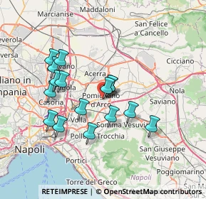 Mappa Via Pisa, 80038 Pomigliano d'Arco NA, Italia (6.71125)