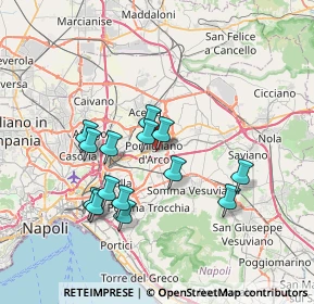 Mappa Via Pisa, 80038 Pomigliano d'Arco NA, Italia (6.86643)