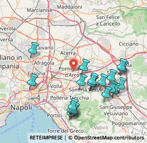 Mappa Via Pisa, 80038 Pomigliano d'Arco NA, Italia (8.817)