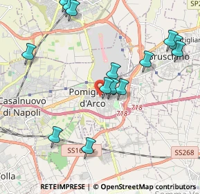 Mappa Via Pisa, 80038 Pomigliano d'Arco NA, Italia (2.43)
