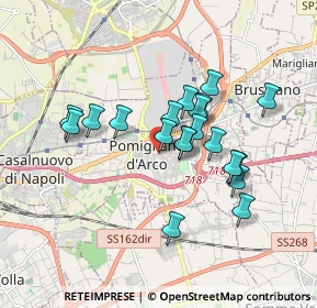 Mappa Via Pisa, 80038 Pomigliano d'Arco NA, Italia (1.5835)
