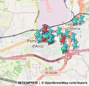 Mappa Via Pisa, 80038 Pomigliano d'Arco NA, Italia (0.712)