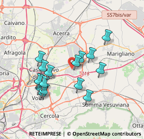 Mappa Via Pisa, 80038 Pomigliano d'Arco NA, Italia (3.62875)