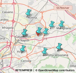 Mappa Via Pisa, 80038 Pomigliano d'Arco NA, Italia (3.81455)