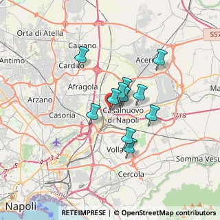 Mappa Via Sorrento, 80013 Casalnuovo di Napoli NA, Italia (2.57091)