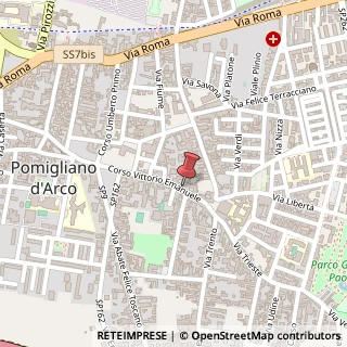 Mappa Corso Vittorio Emanuele, 36, 80038 Pomigliano d'Arco, Napoli (Campania)
