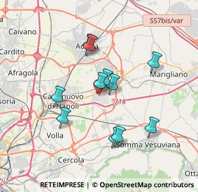 Mappa Via Grosseto, 80038 Pomigliano d'Arco NA, Italia (3.28545)