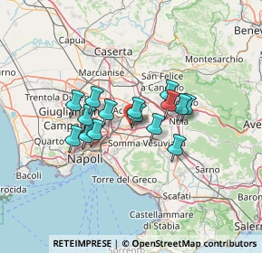 Mappa Via Grosseto, 80038 Pomigliano d'Arco NA, Italia (10.244)