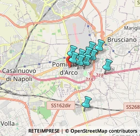 Mappa Via Grosseto, 80038 Pomigliano d'Arco NA, Italia (1.13182)