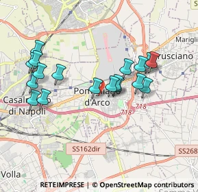 Mappa Via Grosseto, 80038 Pomigliano d'Arco NA, Italia (1.94222)