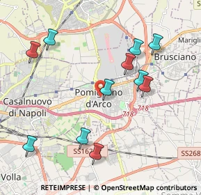 Mappa Via Sulmona, 80038 Pomigliano d'Arco NA, Italia (2.26545)