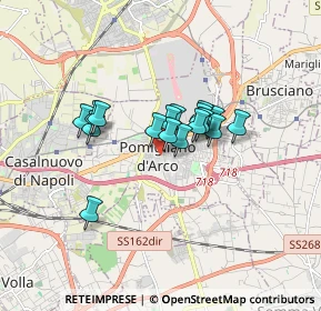 Mappa Via Sulmona, 80038 Pomigliano d'Arco NA, Italia (1.21294)