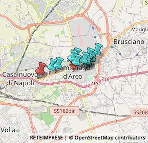 Mappa Via Sulmona, 80038 Pomigliano d'Arco NA, Italia (0.92214)