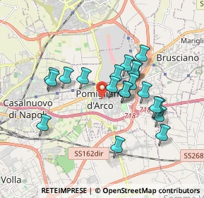 Mappa Via Sulmona, 80038 Pomigliano d'Arco NA, Italia (1.691)