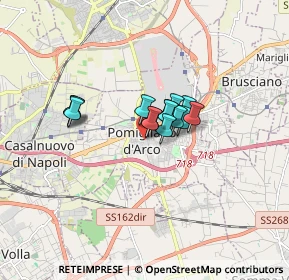 Mappa Via Sulmona, 80038 Pomigliano d'Arco NA, Italia (0.98357)
