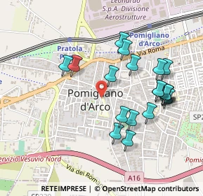 Mappa Via Sulmona, 80038 Pomigliano d'Arco NA, Italia (0.5105)