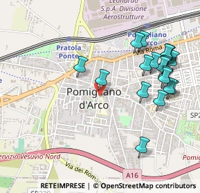Mappa Via Grosseto, 80038 Pomigliano d'Arco NA, Italia (0.604)