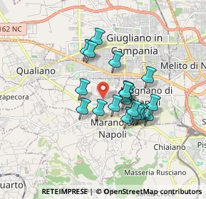 Mappa 80012 Calvizzano NA, Italia (1.3845)