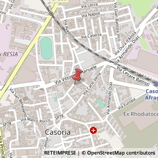 Mappa Via Rocco Giuseppe, 1, 80026 Casoria, Napoli (Campania)