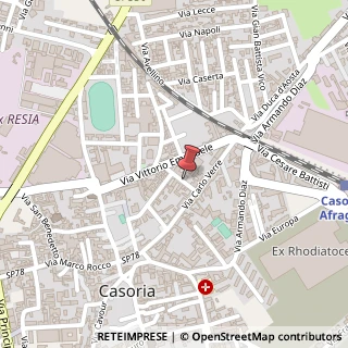 Mappa Via Giovanni Rocco,  7, 80026 Casoria, Napoli (Campania)