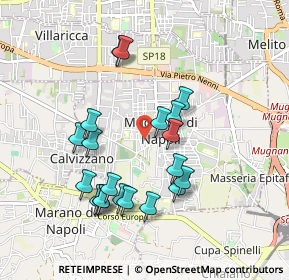 Mappa Via Enrico Fermi, 80018 Mugnano di Napoli NA, Italia (0.9505)