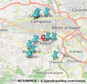 Mappa Via Enrico Fermi, 80018 Mugnano di Napoli NA, Italia (1.72273)