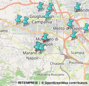 Mappa Via Enrico Fermi, 80018 Mugnano di Napoli NA, Italia (2.31308)