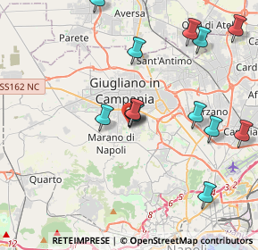 Mappa Via Enrico Fermi, 80018 Mugnano di Napoli NA, Italia (4.53231)