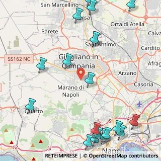 Mappa Via Sacro Cuore, 80018 Mugnano di Napoli NA, Italia (6.56368)