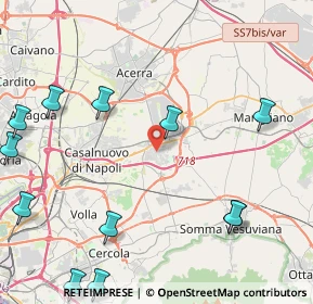 Mappa 80038 Pomigliano d'Arco NA, Italia (6.29583)