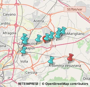 Mappa 80038 Pomigliano d'Arco NA, Italia (3.07364)