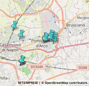 Mappa 80038 Pomigliano d'Arco NA, Italia (1.61091)